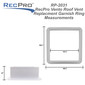 RV Roof Vent Replacement Garnish Ring for Vento