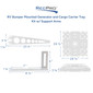 V Bumper Mounted Generator and Cargo Carrier Tray Kit