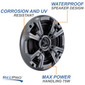 RV Speaker 6.5" Waterproof, Graphite