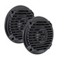 RV Speakers Dual Cone 5.25" Pair, Black or White