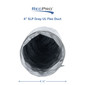 RV Flexible Ducting 4" x 25 ft