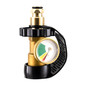 Universal Fit POL Propane Tank Adapter With Gauge Converts