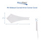 RV Slide Out Corner Trim Cover - Curved Arrow Style