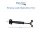 RV Cabinet Door Holder Strut 2 Pack