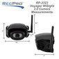 Voyager RV Wireless Backup Camera with 4" Monitor for Prewired System