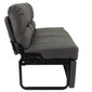 RecPro Charles 62" RV Jackknife Sleeper Sofa with Drop-Down Cupholders