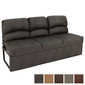 RecPro Charles 62" RV Jackknife Sleeper Sofa with Drop-Down Cupholders