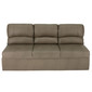 RecPro Charles 68" RV Jackknife Sleeper Sofa with Drop-Down Cupholders
