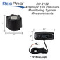 Four Sensor RV Tire Pressure Monitoring System