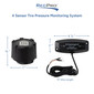 Four Sensor RV Tire Pressure Monitoring System