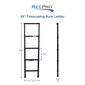 RV Telescoping Bunk Bed Ladder 66" Tall