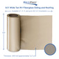 8.5' Wide Tan RV Fiberglass Siding and Roofing