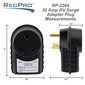 RV 30 Amp Adapter Surge Protection Plug