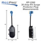 RecPro RV 30 amp surge protector measurements.