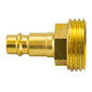 RV Quick Connect Hose Coupling Brass 