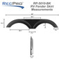 RV Tandem Fender Skirt 63" W x 11 1/2" H - Universal