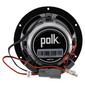 RV 6" Coaxial Water-Resistant Speaker Indoor/Outdoor with RGB LED Lighting