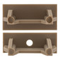 RV Pleated Shade Replacement End Caps