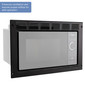 RV Microwave Trim Kit for RPM-5-BLK 0.9 Cu. Ft. Black