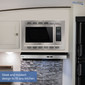 RV Microwave Trim Kit for RPM-2-SS-TRM 1.1 Cu. Ft. Stainless Steel