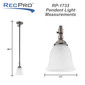 RV Pendant 12V Ceiling Light