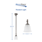 RV Pendant 12V Ceiling Light