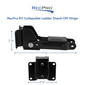 Stand Off Hinge Pair for Collapsible RV Ladder