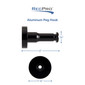 RV Wall Hooks for Hanging Coats, Towels, and More