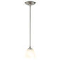 RV 12V Ceiling Mounted Pendant Light with Satin Nickel Finish