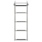 SSL-E4W Stainless Steel Under Transom/Boat Platform Ladder (13.5" Wide Steps)