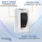 Built using durable ABS plastic material. Rated for 20 amps at 12 volt DC. Easy to use rocker type switch.