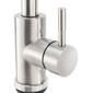 RV Bathroom Faucet with Single Lever Handle Brushed Nickel