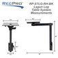 Lagun Table Leg System - Black