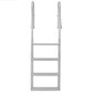 ADL-C4W Aluminum Four Step Flip Up Dock Ladder