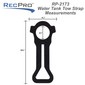 Universal Tow Strap for RV Portable Waste Tanks