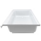 RV Shower Pan 40" x 24" x 5" Left Drain