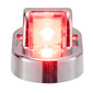 Trailer Fender Light Set Amber and Red Clearance Marker Lights with Chrome Cover 2-Pack