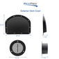 Exterior Wall Vent for Enclosed Trailers with 3" Hole 