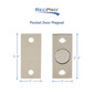 RV Magnetic Pocket Door Catch
