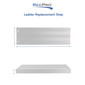 Replacement Step for AL-A Series Pontoon Dock  Ladder