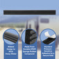 RV Rubber Ribbed Window Seal with Adhesive Backing