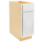 RV Cabinets White Shaker | Base 15" W | RTA Cabinets