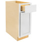 RV Cabinets White Shaker | Base 15" W | RTA Cabinets