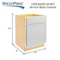 RV Cabinets White Shaker | Base 24" W | RTA Cabinets