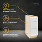 RV Cabinets White Shaker | 3 Drawer Base 12" W | RTA Cabinets