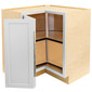 RV Cabinets White Shaker | Lazy Susan Base 30" W | RTA Cabinets