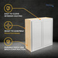 RV Cabinets White Shaker | Wall 36" W x 30" H | RTA Cabinets