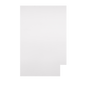 End Panel for RV Cabinets Base Cabinet | White