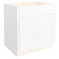 End Panel for RV Cabinets Base Cabinet | White