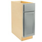 RV Cabinets Gray Shaker | Base 12" W | RTA Cabinets